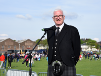 Gourock Highland Games 2022 Chieftain George McLeary